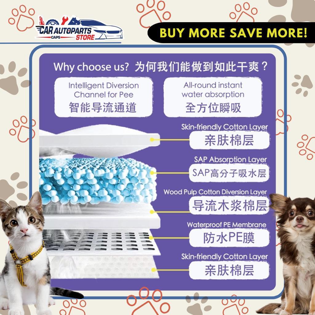 [🇸🇬 SG Ready Stock] Pet Disposable Diaper/Pampers/Female/Male/Remove Odours/Dogs Cats