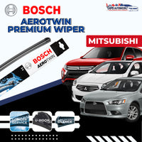 MITSUBISHI BOSCH Aerotwin Car Front Wiper Set  | Premium Aerotwin Windshield Wiper Blades