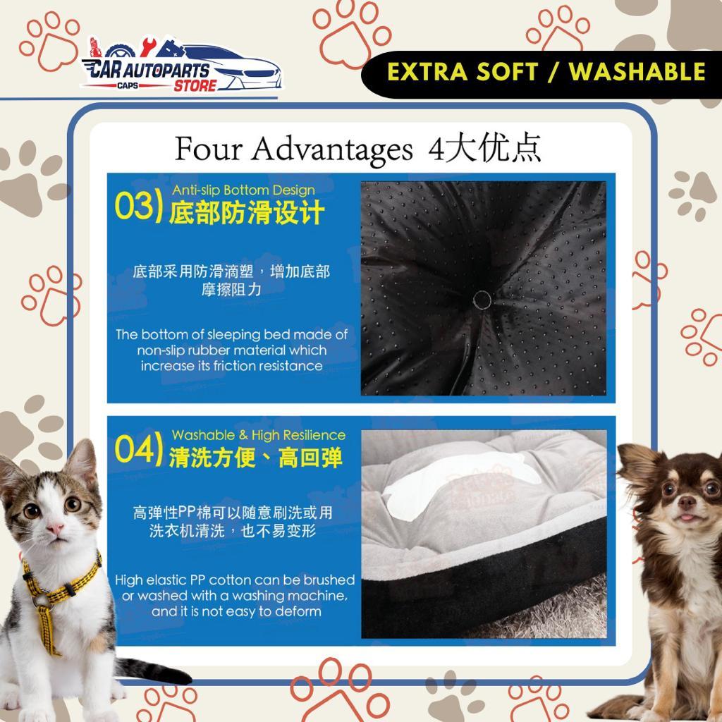 [🇸🇬 SG Ready Stock] Pet Bed for Dogs Cats Rabbits Small Animals soft washable comfortable pet mat