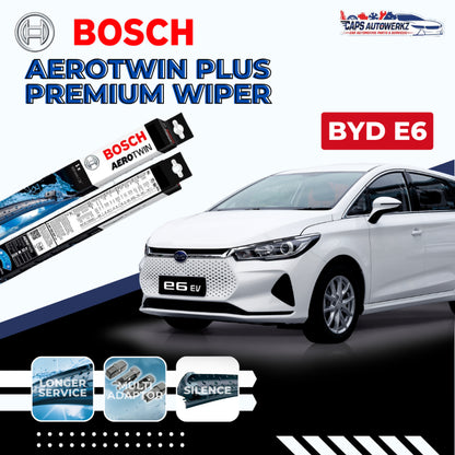 BYD E6 BOSCH Aerotwin Car Front Wiper Set & Rear Wiper / Premium Windshield Wiper Blades