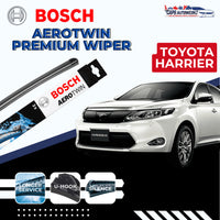 TOYOTA HARRIER BOSCH Car Front Wiper Set & Rear Wiper | Aerotwin Windscreen Wiper Blades XU60/XU80