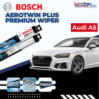 AUDI A-Series BOSCH Car Wiper Set | Premium Aerotwin Plus Windshield Wiper Blades A3 A4 A5