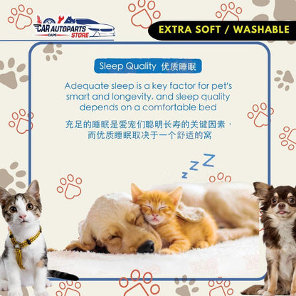 [🇸🇬 SG Ready Stock] Pet Bed for Dogs Cats Rabbits Small Animals soft washable comfortable pet mat