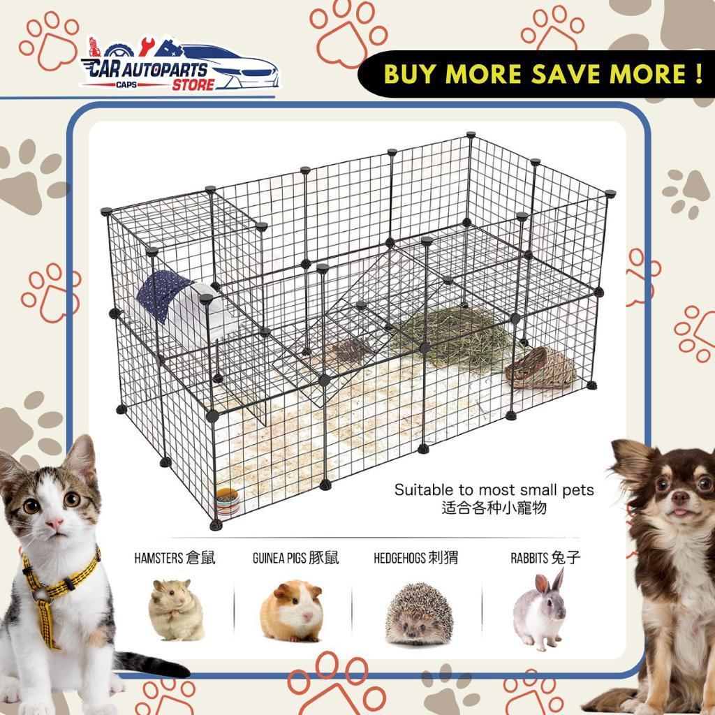 [🇸🇬 SG Ready Stock] Pet Fence DIY Pet Fence Dog Cage Cat House Rabbit Small Animal Playground