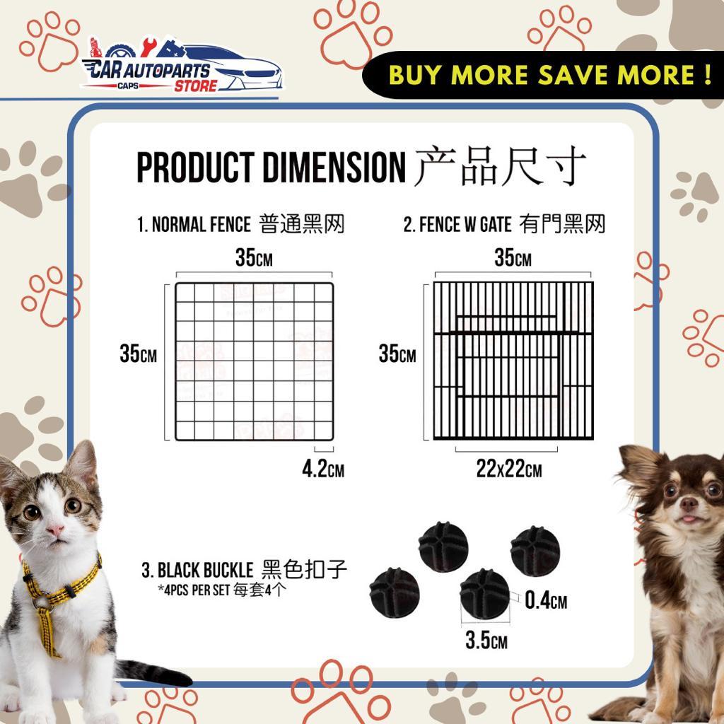 [🇸🇬 SG Ready Stock] Pet Fence DIY Pet Fence Dog Cage Cat House Rabbit Small Animal Playground