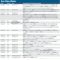 BOSCH Rear Car Wiper Blades | Available for Asian and European Car Models (PM Car Model if not sure)