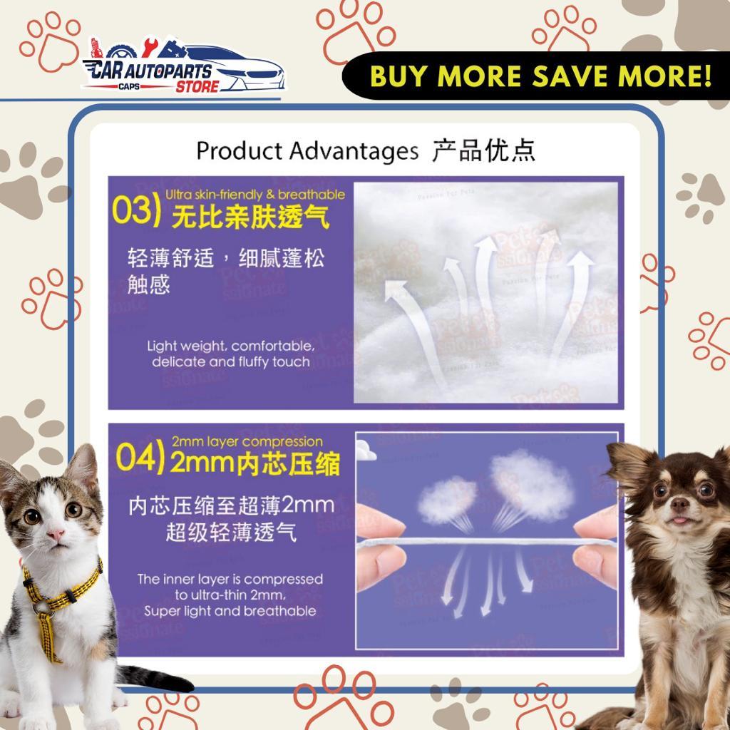 [🇸🇬 SG Ready Stock] Pet Disposable Diaper/Pampers/Female/Male/Remove Odours/Dogs Cats