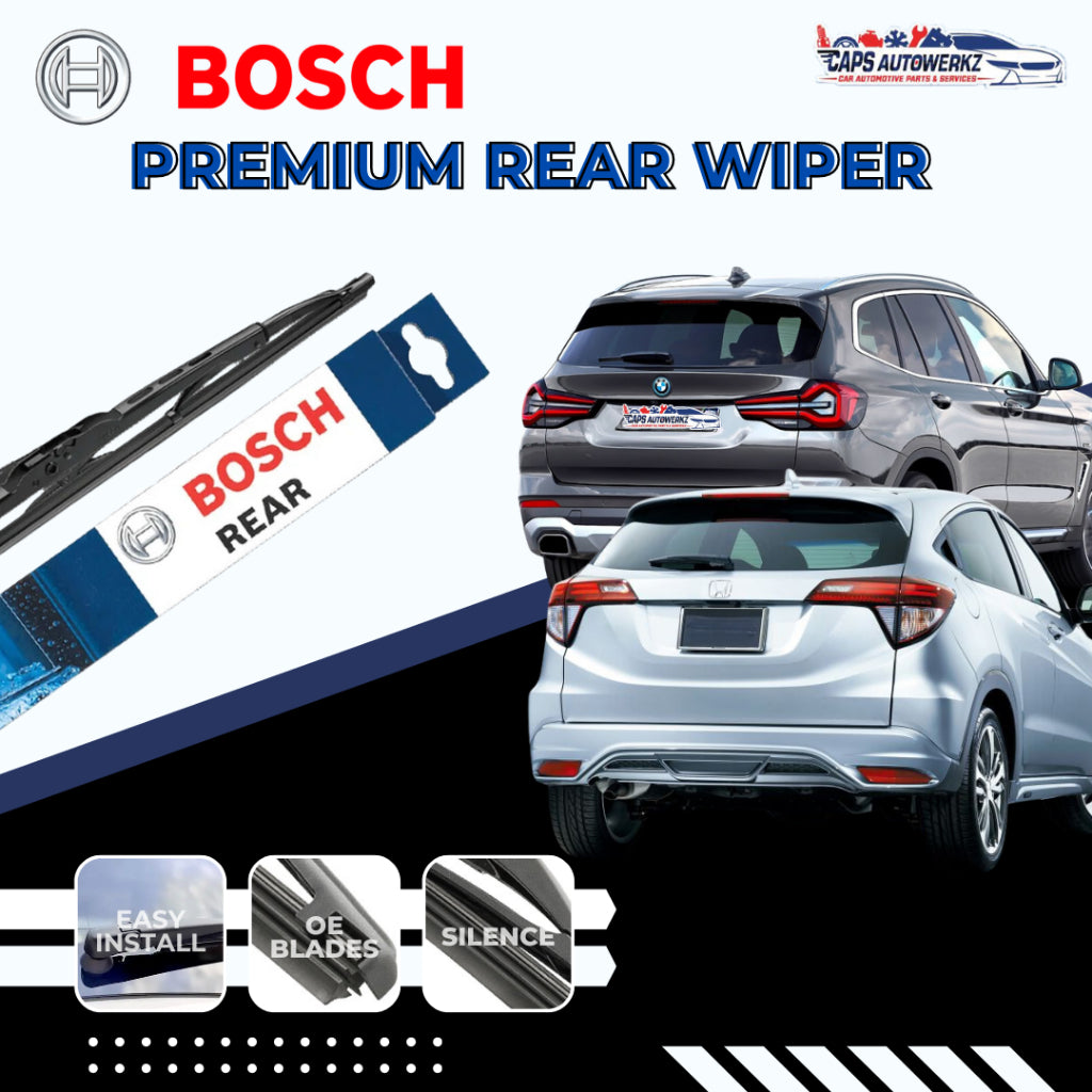 BOSCH Rear Car Wiper Blades | Available for Asian and European Car Models (PM Car Model if not sure)