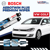 VW GOLF BOSCH Aerotwin Car Wiper Set | Rear Wiper | Windshield Wiper Blades Volkswagen Golf