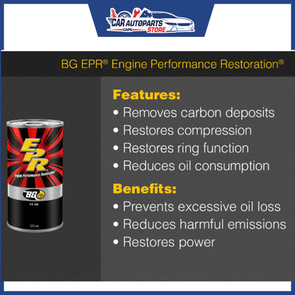 BG EPR® Premium Engine Flush 325ml | Engine Performance Restoration (Made in USA)