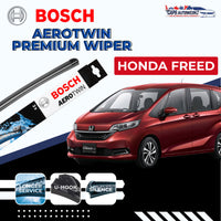 HONDA FREED BOSCH Aerotwin Car Wiper Set | Front / Rear Wiper | Premium Windshield Wiper Blades