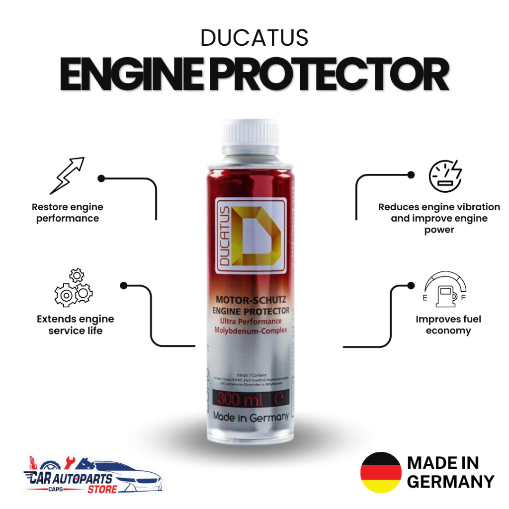 DUCATUS Car Engine Protector (Made in Germany) 300ml | Fuel Additives Engine Treatment