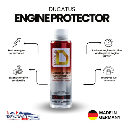 DUCATUS Car Engine Protector (Made in Germany) 300ml | Fuel Additives Engine Treatment