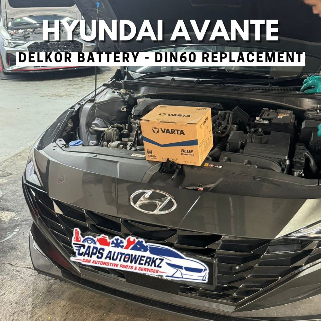 [INSTALL INCLUDED] DELKOR Car Battery | EFB AGM Car Lorry Van Battery | Workshop Install