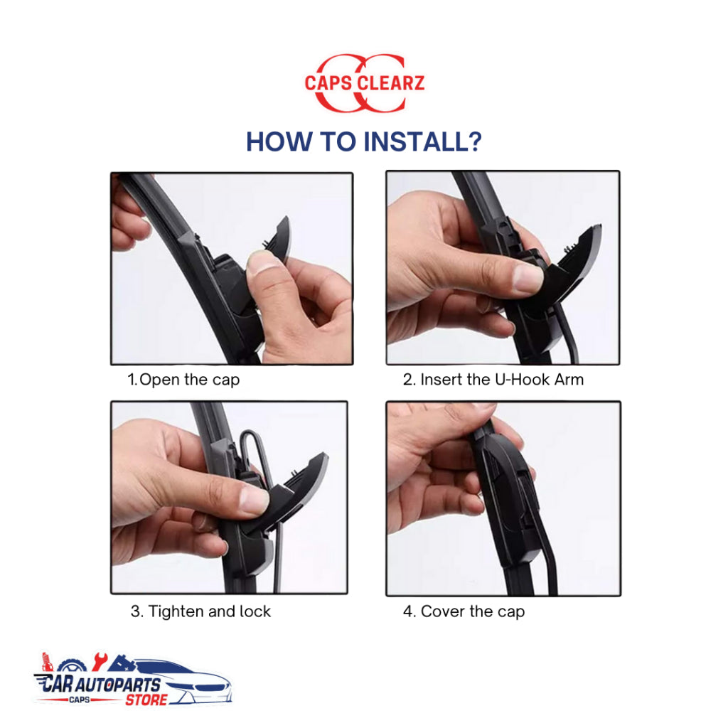 MAZDA 3 | CAPS CLEARZ Premium Car Wipers - Front Windshield Wiper Set
