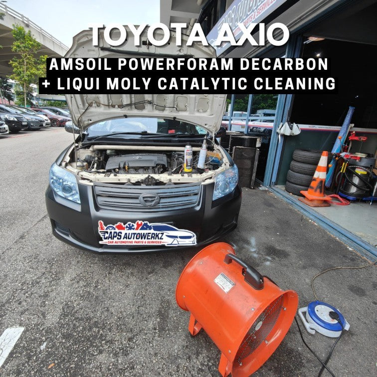 Car Service - DECARBON Bundle - AMSOIL Intake Valve Carbon Cleaning | LIQUI MOLY Catalytic System