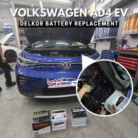 [INSTALL INCLUDED] DELKOR Car Battery | EFB AGM Car Lorry Van Battery | Workshop Install