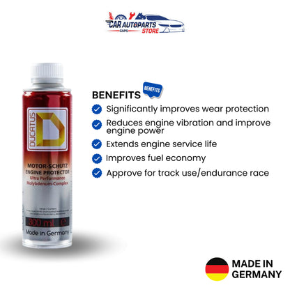DUCATUS Car Engine Protector (Made in Germany) 300ml | Fuel Additives Engine Treatment