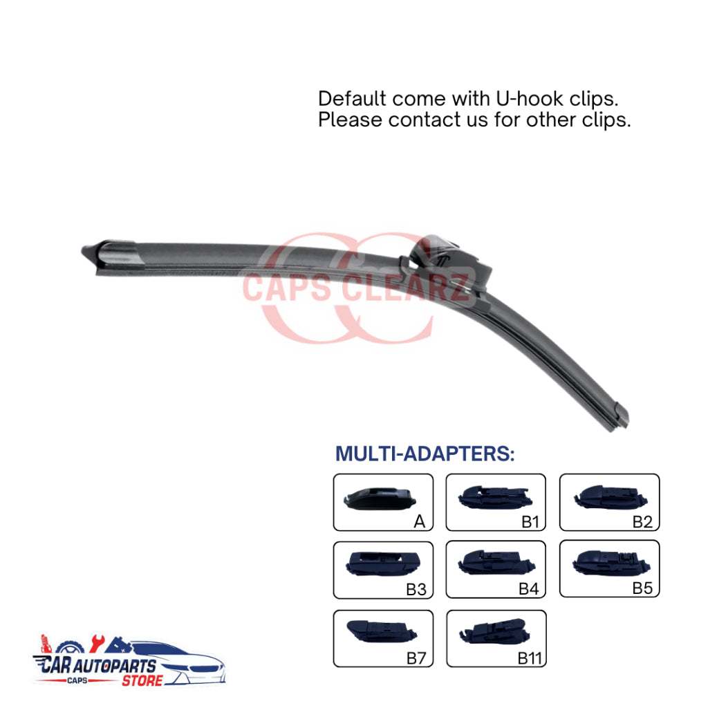 MERCEDES BENZ | CAPS CLEARZ Premium Car Wipers - Front Windshield Wiper Set