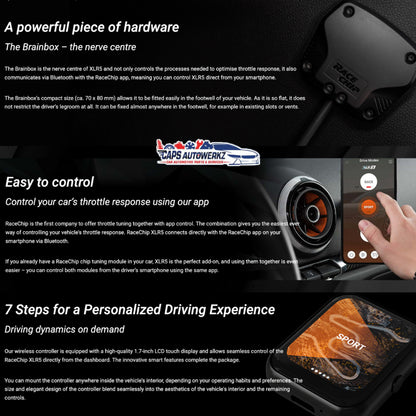RACECHIP GTS Throttle Controller / XLR 5 | Car Throttle Tuning Increase Horsepower Plug & Play Chip