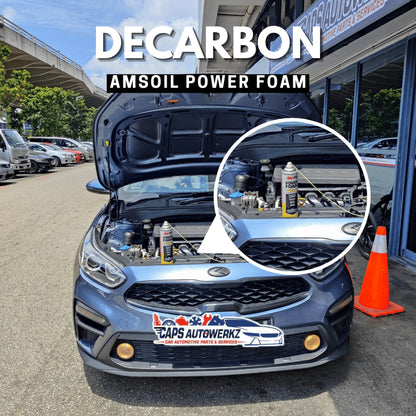 Car Decarbon Service | AMSOIL Power Foam Decarbonisation - Intake Valves Cleaning