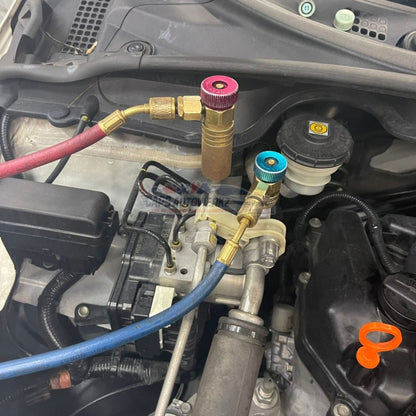 Car Services - AIRCON SERVICING with Professional Equipment | Car Aircon Maintenance with Machine