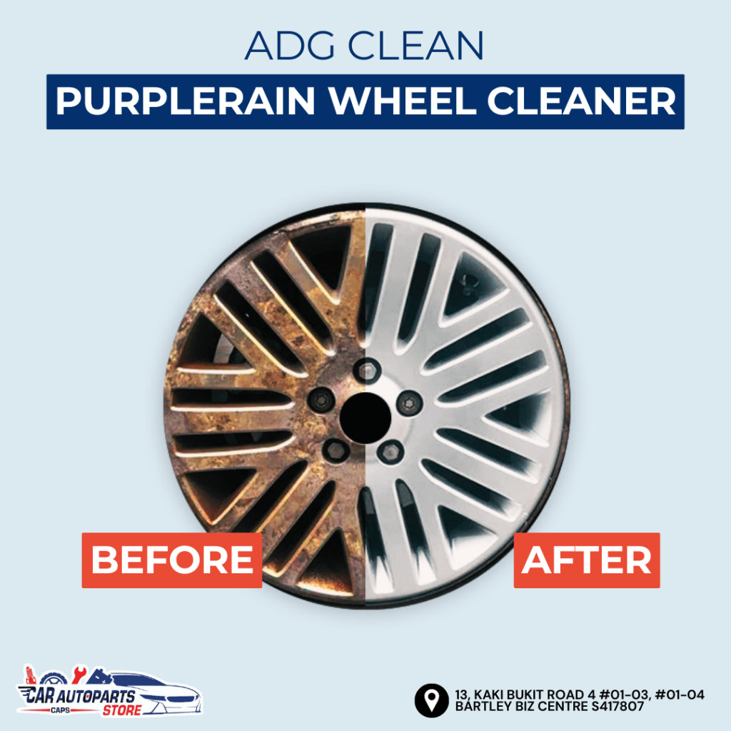 🇪🇺 ADG Premium Wheel Cleaner 500ml PURPLERAIN | Brake Dust Removal Car Rim Shine / Tyre Cleaning