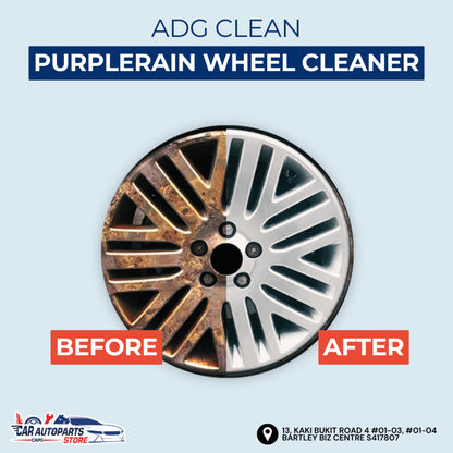 🇪🇺 ADG Premium Wheel Cleaner 500ml PURPLERAIN | Brake Dust Removal Car Rim Shine / Tyre Cleaning