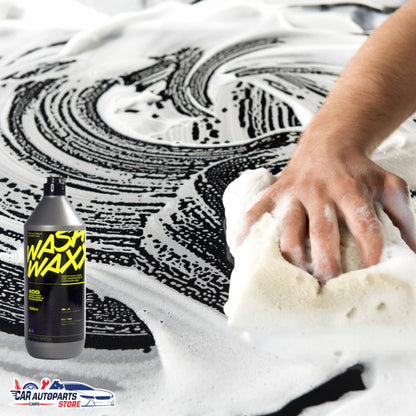 🇪🇺 ADG Premium 2 in 1 Car Wash & Wax Shampoo 1L WASHEAXX| High-Gloss Shampoo Wash & Coating