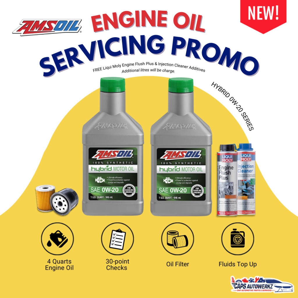 Car Servicing Package - AMSOIL Series Engine Oil Car Service Package | 0W20 0W40 5W30 5W40