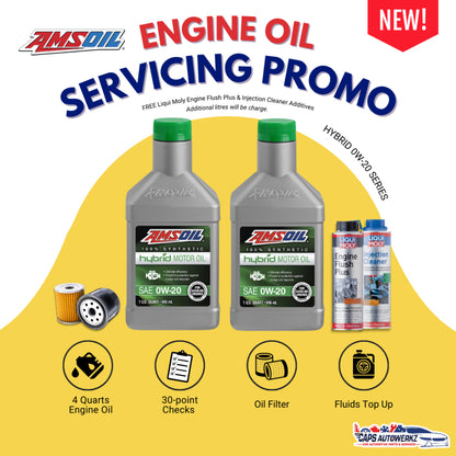 Car Servicing Package - AMSOIL Series Engine Oil Car Service Package | 0W20 0W40 5W30 5W40