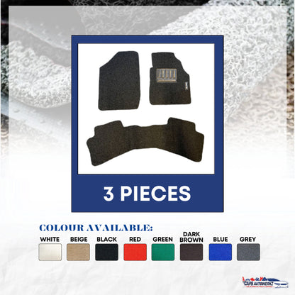 Honda Airwave Premium Customized Single Color Coil Car Mats | Car Floor Mats / Carpet Carmat