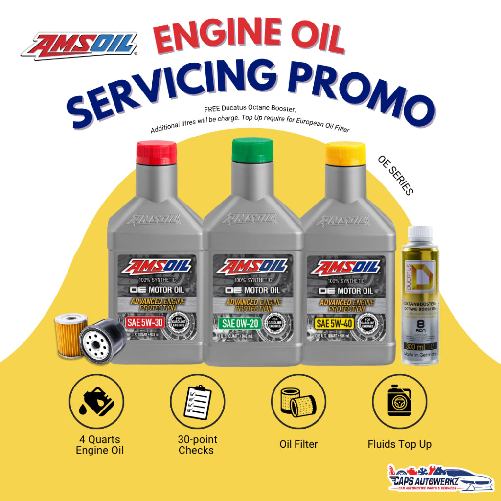 Car Servicing Package - AMSOIL Series Engine Oil Car Service Package | 0W20 0W40 5W30 5W40
