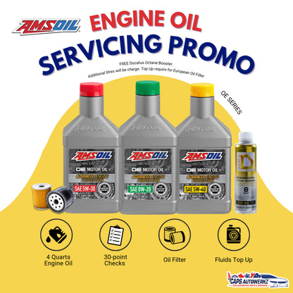 Car Servicing Package - AMSOIL Series Engine Oil Car Service Package | 0W20 0W40 5W30 5W40
