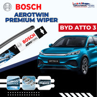 BYD ATTO 3 (2022-2025) BOSCH Aerotwin Car Front Wiper Set | Premium Windshield Wiper Blades