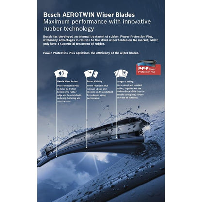 BYD ATTO 3 (2022-2025) BOSCH Aerotwin Car Front Wiper Set | Premium Windshield Wiper Blades