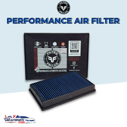 FELLAS Performance Air Filter for JAGUAR | Drop In Air Filter / Open Pod Washable