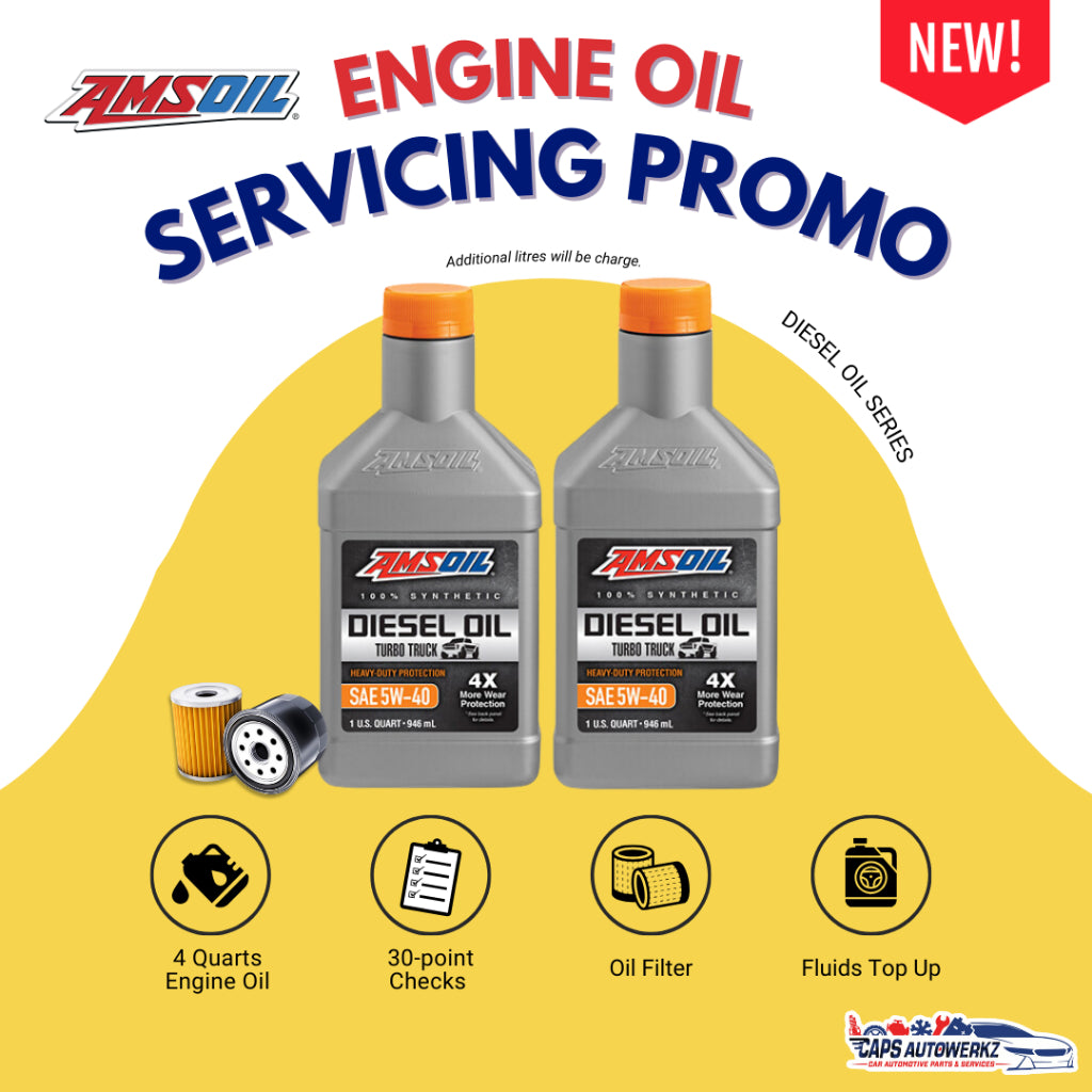 Car Servicing Package - AMSOIL Series Engine Oil Car Service Package | 0W20 0W40 5W30 5W40