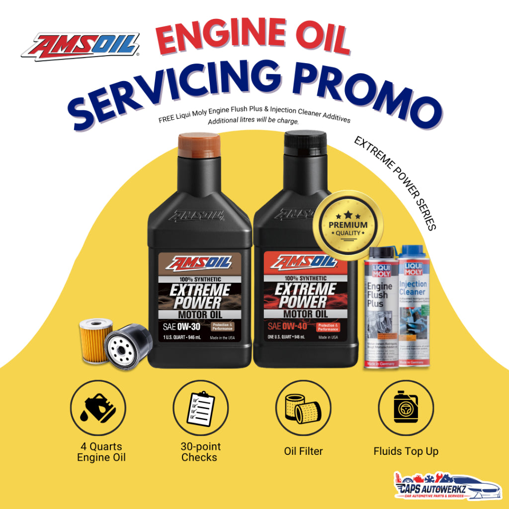 Car Servicing Package - AMSOIL Series Engine Oil Car Service Package | 0W20 0W40 5W30 5W40