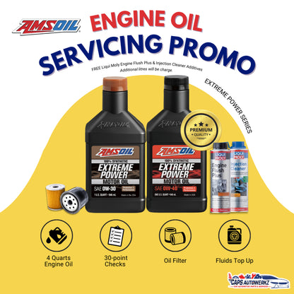 Car Servicing Package - AMSOIL Series Engine Oil Car Service Package | 0W20 0W40 5W30 5W40