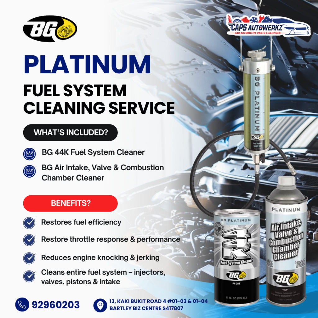 Car Services - BG Platinum 2 in 1 Carbon Cleaning | Air Intake Valve & Combustion Chamber