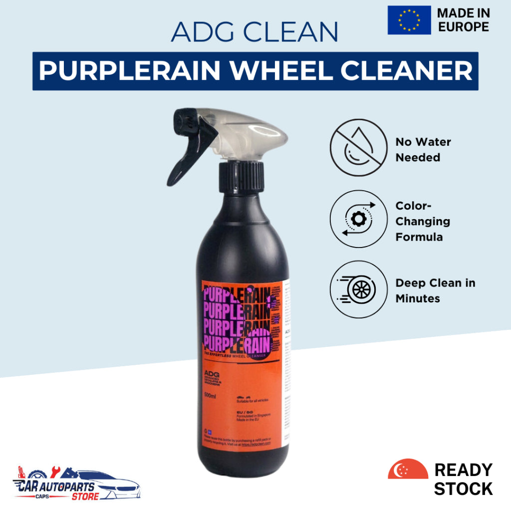 🇪🇺 ADG Premium Wheel Cleaner 500ml PURPLERAIN | Brake Dust Removal Car Rim Shine / Tyre Cleaning