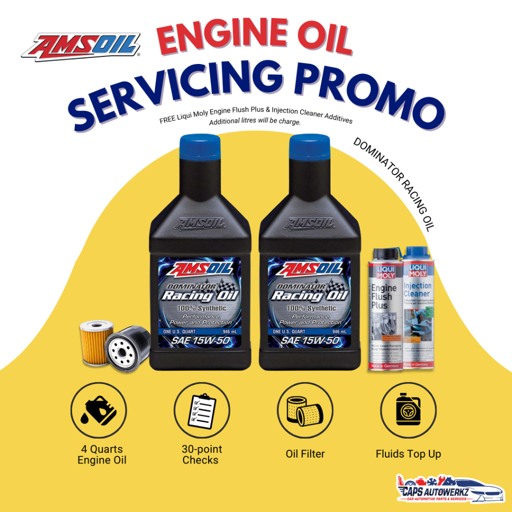 Car Servicing Package - AMSOIL Series Engine Oil Car Service Package | 0W20 0W40 5W30 5W40