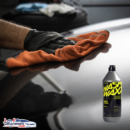 🇪🇺 ADG Premium 2 in 1 Car Wash & Wax Shampoo 1L WASHEAXX| High-Gloss Shampoo Wash & Coating