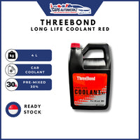 Threebond Long Life Coolant Red Pre-Mixed 30%