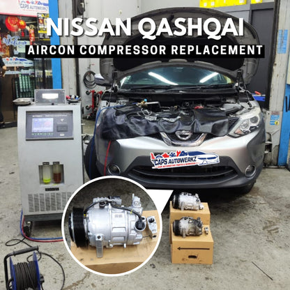 Car Services - Aircon Compressor Replacement | Aircon Gas Leak Repair | Recon/ OEM/ Original