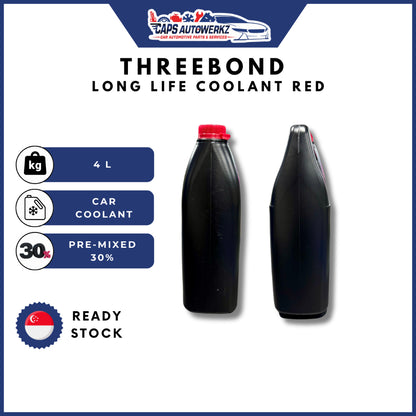Threebond Long Life Coolant Red Pre-Mixed 30%
