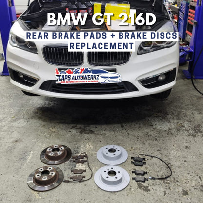Car Services - MAZDA 3 Brake Pads Replacement | Front and Rear Brake Pads / Discs/ Shoes