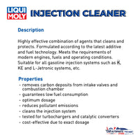Liqui Moly Injection Cleaner 300ML | Car Injector Cleaner / Add to Fuel
