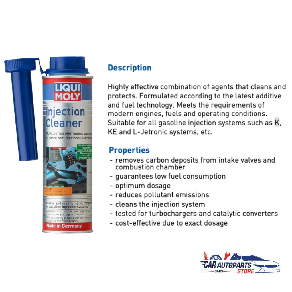 Liqui Moly 3in1 Additives Set | Engine Flush Plus / Oil Additive / Injection Cleaner 300ML